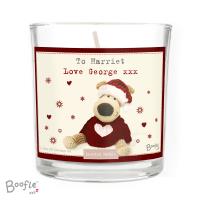 Personalised Boofle Christmas Love Scented Jar Candle Extra Image 1 Preview